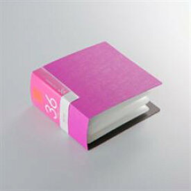 バッファロー(BUFFALO) BSCD01F36PK(ピンク) CD/DVDファイルケース ブックタイプ 36枚収納