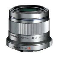 オリンパス(OLYMPUS) 【アウトレットメーカー保証付】M.ZUIKO DIGITAL 45mm F1.8 シルバー マイクロフォ…