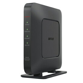 バッファロー BUFFALO WSR-2533DHPLS-BK(ブラック) IPv6対応 Wi-Fiルーター WSR2533DHPLSB