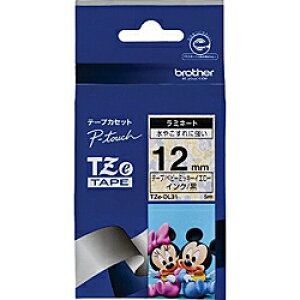 �u���U�[(brother) TZe-DL31 �s�[�^�b�` �f�B�Y�j�[�L�����N�^�[ ������/�x�r�[�~�b�L�[�C�G���[ 12mm