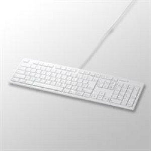 �o�b�t�@���[ BUFFALO BSKBM01WH �z���C�g USB�ڑ� �L���L�[�{�[�h Mac���f�� BSKBM01WH