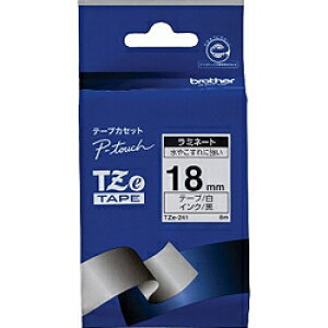 �u���U�[(brother) TZe-241 �s�[�^�b�` ���~�l�[�g�e�[�v ������/�� 18mm