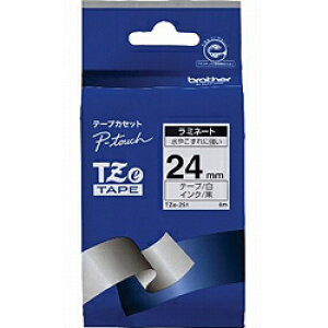 �u���U�[(brother) TZe-251 �s�[�^�b�` ���~�l�[�g�e�[�v ������/�� 24mm