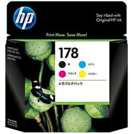 HP(ヒューレットパッカード) CR281AA 純正 HP178 インクカートリッジ 4色マルチパック