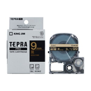 �L���O�W��(KING JIM) �e�v��PRO �J���[���x�� �p�X�e�� �� ������ 9mm SC9KZ