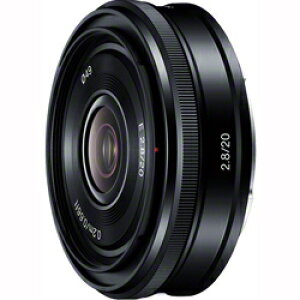 �y�����ۏؕt�z�\�j�[(SONY) E 20mm F2.8 SEL20F28 E�}�E���g�p APS-C �P�œ_�����Y