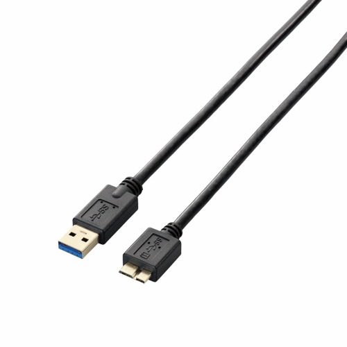 購買 エレコム USB3-AMB05BK 新作通販 ブラック A-microB USB3.0ケーブル 0.5m