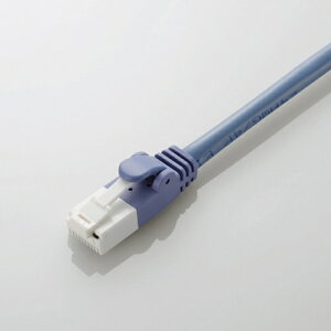 �G���R��(ELECOM) LD-CTT/BU5/RS �u���[ �c���܂�h�~LAN�P�[�u�� Cat5E 5m