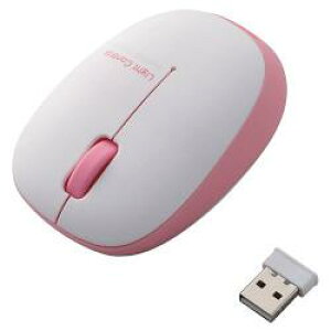 �G���R��(ELECOM) M-BL20DBPN �s���N ���C�����X BlueLED�}�E�X 3�{�^��