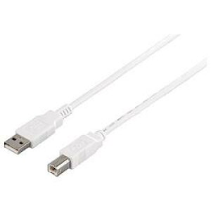�o�b�t�@���[(BUFFALO) BSUAB250WHA �z���C�g USB2.0�P�[�u�� A to B 5m