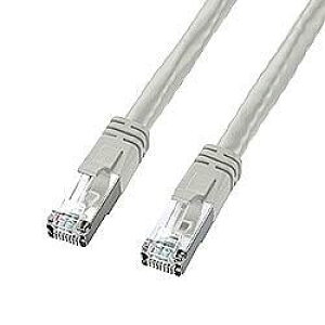 �T�����T�v���C KB-T6POE-15 ���C�g�O���[ PoE�Ή� CAT6 LAN�P�[�u�� 15m KBT6POE15