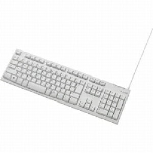 GR(ELECOM) TK-FCM062WH zCg USBڑ X^_[hL[{[h