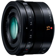 パナソニック Panasonic LEICA DG SUMMILUX 15mm/F1.7 ASPH. マイクロフォーサーズマウント 単焦点レンズ…