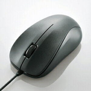�G���R��(ELECOM) M-K6URBK/RS �u���b�N USB �L�����w���}�E�X 3�{�^��
