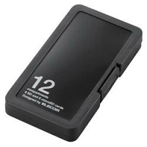GR(ELECOM) CMC-SDCPP12BK ubN SD/microSDJ[hP[X vX`bN^Cv