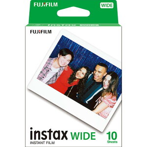 �x�m�t�C����(FUJIFILM) �`�F�L instax WIDE �z���C�g �`�F�LWIDE�p�C���X�^���g�t�B���� 10������