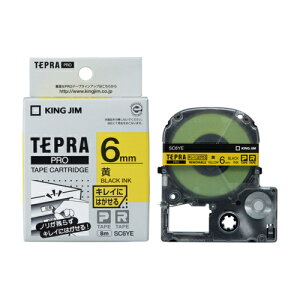 �L���O�W��(KING JIM) �e�v��PRO �L���C�ɂ͂����郉�x�� �� ������ 6mm SC6YE