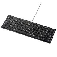 サンワサプライ SKB-SL19BK ブラック 静音スリムキーボード