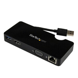 StarTech(�X�^�[�e�b�N) USB3SMDOCKHV Ultrabook/Macbook�Ή��h�b�L���O�X�e�[�V����