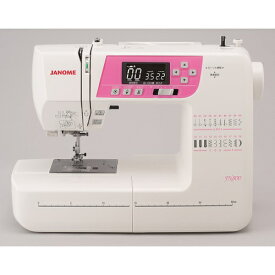 【長期保証付】ジャノメ janome JN800(ピンク) コンピューターミシン JN800