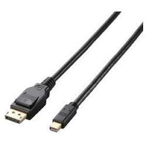 �G���R��(ELECOM) CAC-DPM1215BK �u���b�N DisplayPort TM�P�[�u�� 1.5m