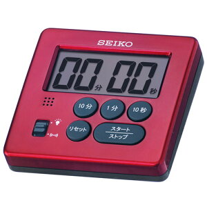 セイコー(SEIKO) MT717R(赤メタリック) デジタルタイマー