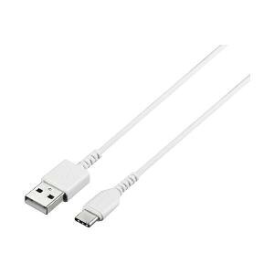 �o�b�t�@���[(BUFFALO) BSMPCAC120WH�z���C�g Type-C�P�[�u�� A-C 2.0m