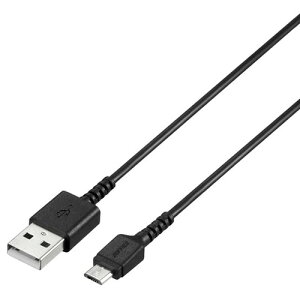 �o�b�t�@���[(BUFFALO) BSMPCMB130BK �u���b�N BSMPCMB1 USB2.0�P�[�u�� Type-A to microB 3m