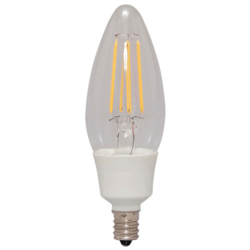 アイリスオーヤマ(Iris Ohyama) LEDフィラメント電球(電球色) E12口金 40W形相当 450lm LDC4L-G-E12/D-FC