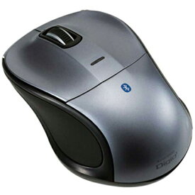 ナカバヤシ MUS-BKT111GY(グレー) Bluetooth Blue LEDマウス 3ボタン
