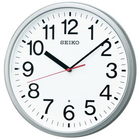 【エントリーでポイント最大18倍】セイコー SEIKO KX230S(銀色メタリック塗装) 掛時計 KX230S