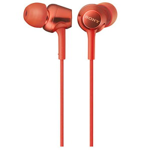 �\�j�[(SONY) MDR-EX255AP-R ���b�h ���^�C���i�[�C���[���V�[�o�[