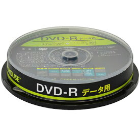 GREEN HOUSE(グリーンハウス) GHDVDRDA10 データ用 DVD-R 4.7GB 一回(追記) 記録 プリンタブル 16倍速 10枚
