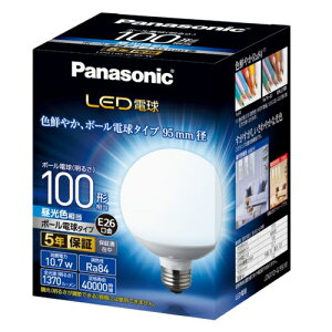 pi\jbN(Panasonic) LEDd F E26 100W` 1370lm LDG11DG95W