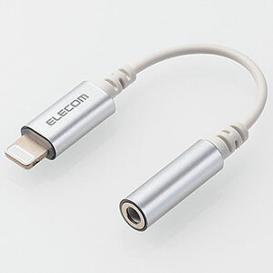 GR(ELECOM) MPA-L35DS01SV Vo[ Lightning-3.5mmXeI~jWbNϊP[u 0.1m