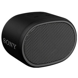 【エントリーでポイント最大18倍】ソニー SONY SRS-XB01-B(ブラック) ワイヤレスポータブルスピーカー Bluetooth接続 SRSXB01B