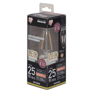�A�C���X�I�[���}(Iris Ohyama) LDC2L-G-E12-FC LED�t�B�������g�d�� �d���F E12���� 25W�`���� 230lm