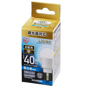 �A�C���X�I�[���}(Iris Ohyama) LDA5N-G-E17/D-4V3 LED�d�� �����F E17���� 40W�`���� 440lm
