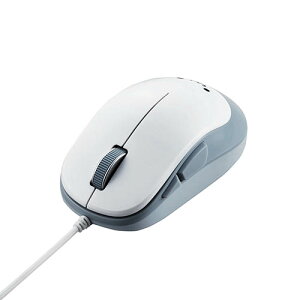 �G���R��(ELECOM) M-Y9UBWH �z���C�g 5�{�^��BlueLED�L���}�E�X
