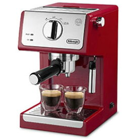 デロンギ(DELONGHI) ECP3220J-R(パッション レッド) コーヒーメーカー アクティブ