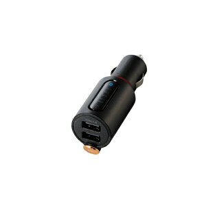 GR(ELECOM) LATFMBTB03BK(ubN) FMgX~b^[ Bluetooth USB2|[g 2.4A