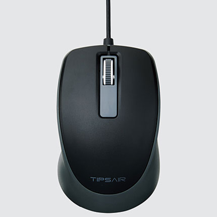 エレコム 品数豊富！ M-TP10UBBK ブラック 代引き人気 3ボタン BlueLEDマウス USB