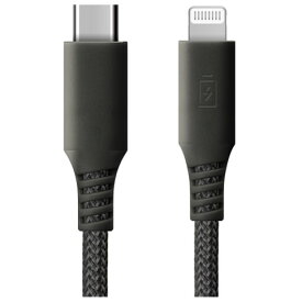 PGA PG-LCC10M05BK(ブラック) USB Type-C for Lightning USBケーブル タフ 1m