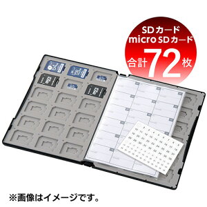 GR(ELECOM) CMC-SDCDC02BK(ubN) SD&microSDJ[hP[X DVDg[P[XTCY