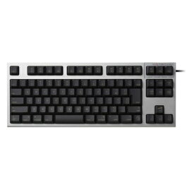 東プレ R2TLSA-JP3M-BK(シルバー/黒) REALFORCE TKL for Mac 日本語91配列 ALL30g 静音/APC R2TLSAJP3MBK