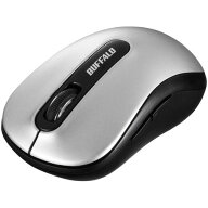 バッファロー(BUFFALO) BSMBW310SV シルバー ワイヤレス BlueLED光学式マウス 5ボタン