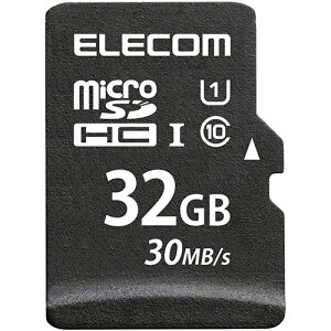 GR(ELECOM) MF-MS032GU11LRA f[^microSDHCJ[h 32GB