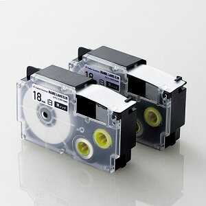 GR(ELECOM) CTC-CXR18WE-2P J[NG[V l[h݊e[v / 18mm 2