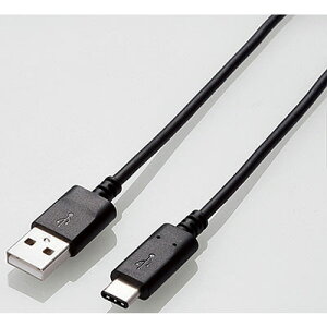 �G���R��(ELECOM) MPA-AC05NBK �u���b�N USB2.0�P�[�u�� �F�ؕi A-C 0.5m