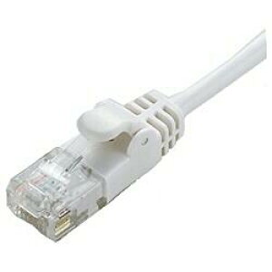 �G���R��(ELECOM) LD-GPY/WH3 �z���C�g LAN�P�[�u�� �J�e�S���[6�Ή� �M�K�r�b�g�C�[�T�l�b�g 3m